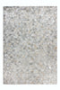 Grau / Silber / 120cm x 170cm