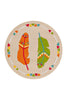 Multi Feathers / 130cm RUND
