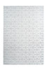 Weiß / Graublau / 120cm x 160cm