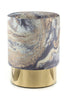 Hellblau / Gold