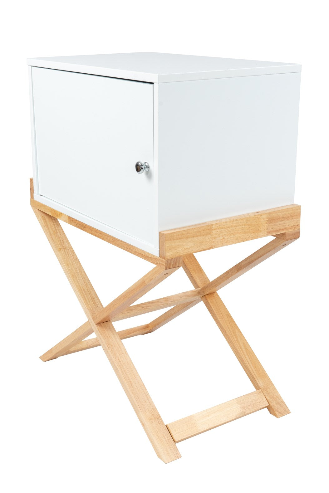 Kayoom Schränkchen Valerie 110 Weiß / Natural