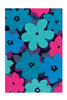 Multi / Blau Flowers / 120cm x 180cm