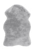 Grau / Blau / 60cm x 90cm