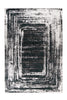 Schwarz / Weiß / 80cm x 150cm