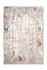 Grau / Lachsrosa / 120cm x 180cm