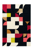 Multi / Schwarz / 120cm x 180cm