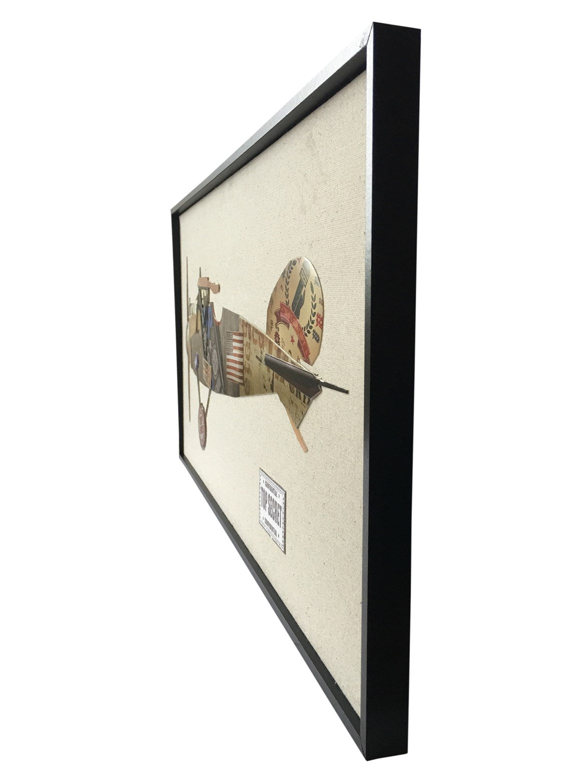 Papier Wandbild Flugzeug 82cm x 42cm