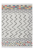 Weiß / Schwarz / Multi / 80cm x 150cm