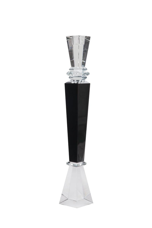 Kerzenhalter aus Glas - Kerzenhalter Lavenda III 310 Glas / Schwarz
