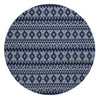 Blau / 120cm RUND