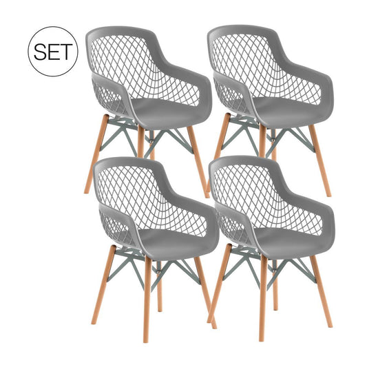 Stuhl Pure Style 4er-Set