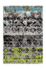 Grau / Grün / Blau / 240cm x 300cm