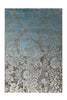 Grau / Blau / Creme / 240cm x 300cm