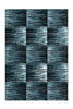 Blau / Grau / 240cm x 300cm