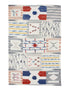 Elfenbein / Multi / 120cm x 170cm