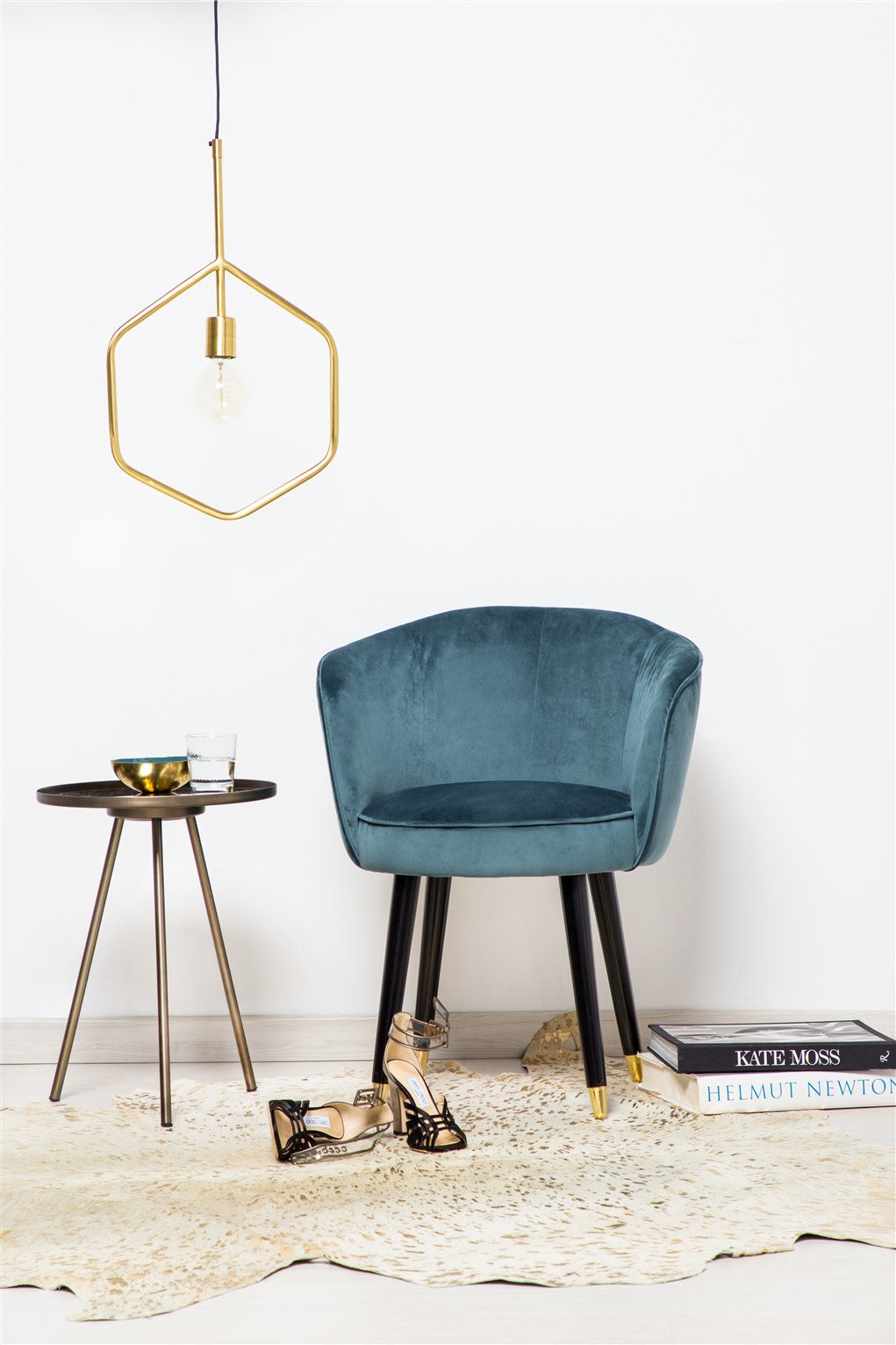 Beistelltisch Union 210 Multi / Antik Glas