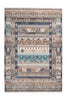 Braun / Blau / 200cm x 290cm