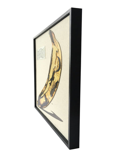 Papier Wandbild Banana 42cm x 42cm