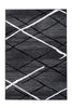 Anthrazit / Schwarz / Weiß / 120cm x 170cm