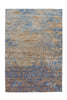 Blau / Beige / 115cm x 170cm
