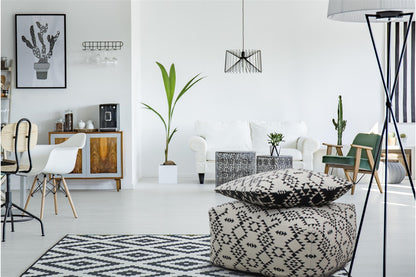 Unwind Pouf & Cushion Set 160