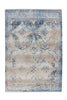 Creme / Blau / 80cm x 150cm