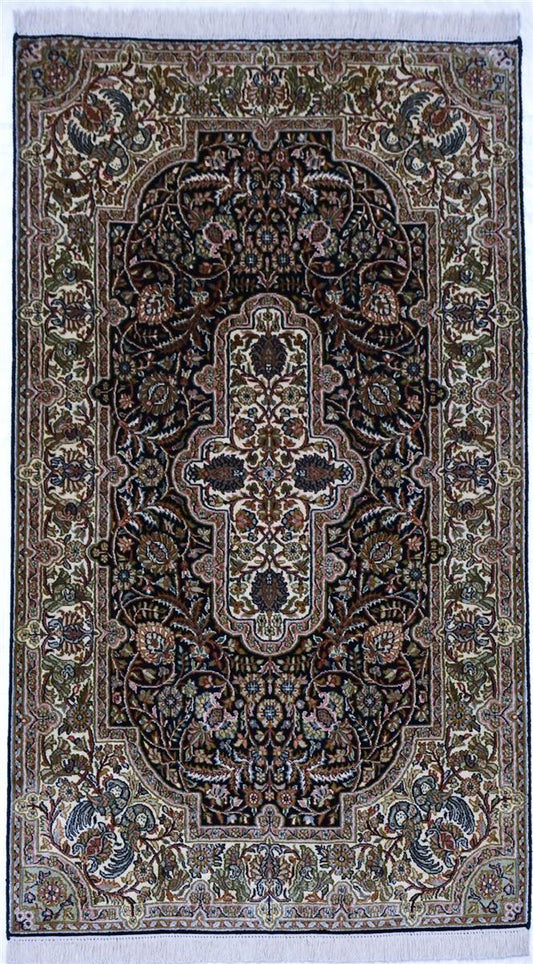 Kashan 6521 Multi 90cm x 159cm (B.No. 12)