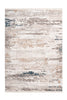 Grau / Blau / 120cm x 180cm