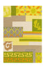 Natural / Grün / Gelb / 170cm x 240cm