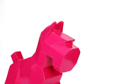 Skulptur Schnauzer 21-J Pink