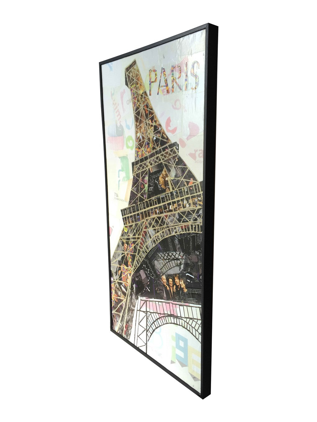 Papier Wandbild Eiffelturm II 52cm x 102cm