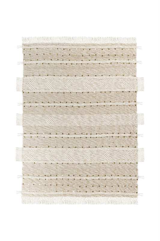 Decke Bohist 425 Creme / Khaki