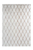 Weiß / Taupe / 160cm x 230cm
