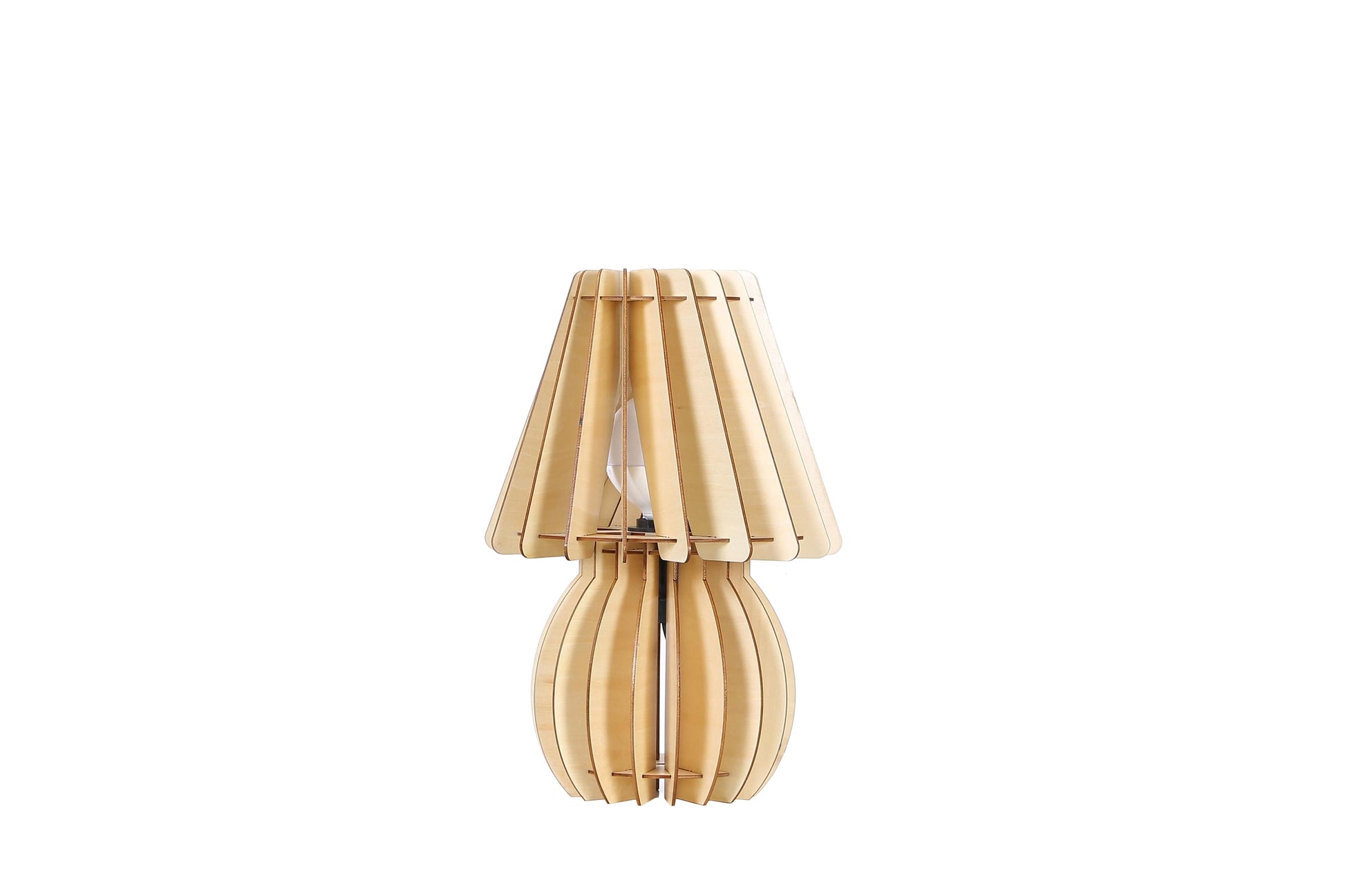 Kayoom Tischlampe Gino Holz