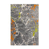 Grau / Multi / 240cm x 300cm