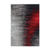 Grau / Rot / 240cm x 300cm