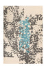Creme / Blau / 120cm x 170cm