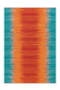 Orange / Blau / 170cm x 240cm