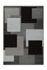 Grau / Schwarz / 70cm x 140cm