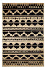 Schwarz / Naturell / 160cm x 230cm