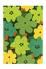 Multi / Grün Flowers / 90cm x 160cm