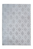Grau / Blau / 120cm x 170cm