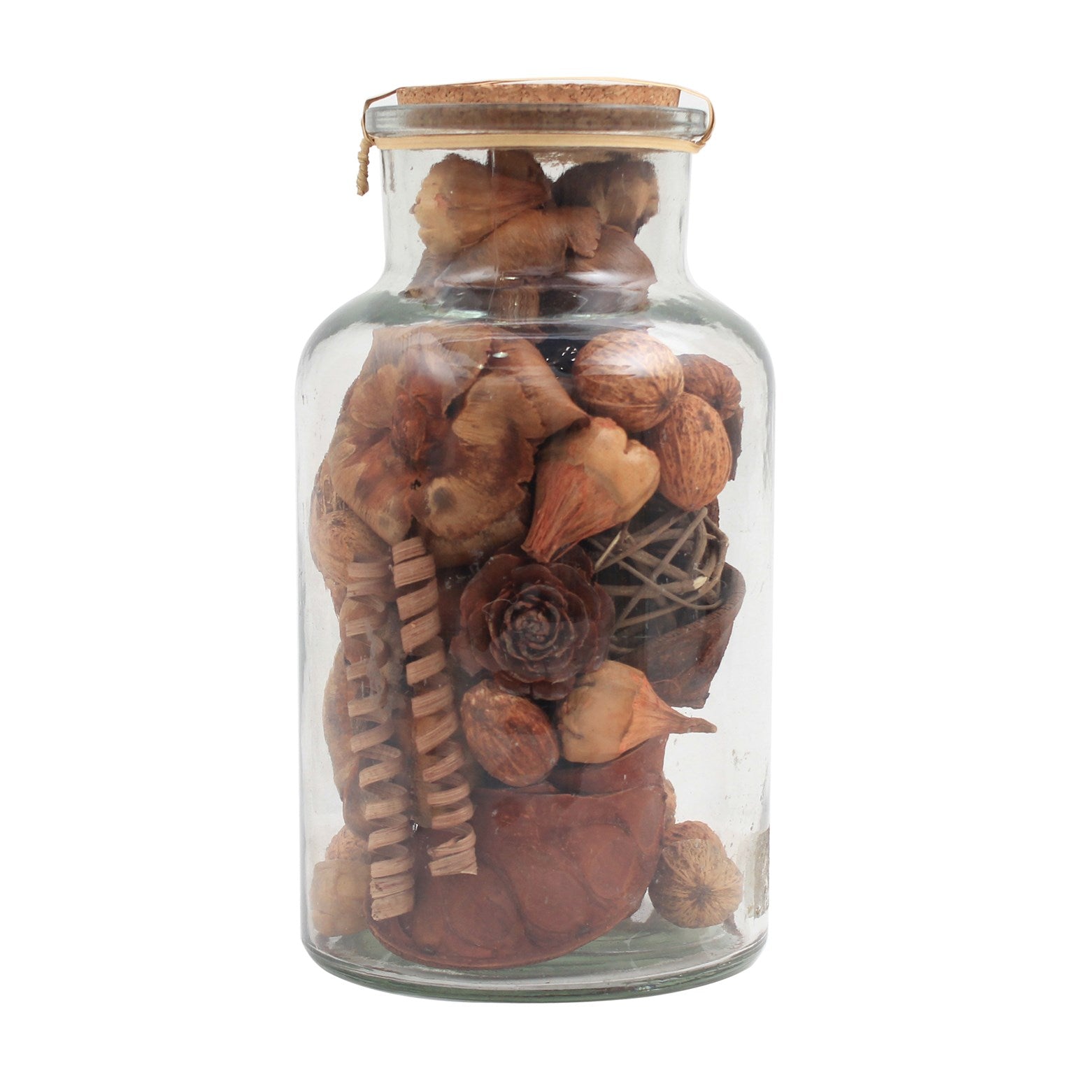 Kayoom Dekoflasche Flora 110 Hellbraun