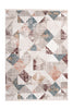 Grau / Lachsrosa / 120cm x 180cm