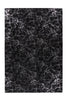 Schwarz / Silber / 120cm x 170cm